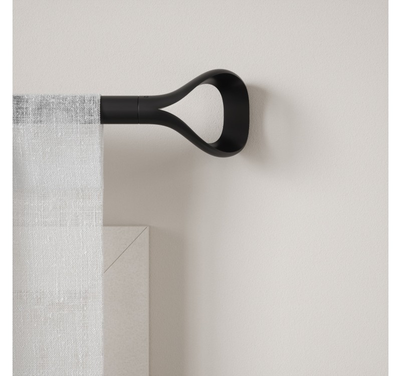 UMBRA karnisz LOOP 1 107 - 305 cm czarny