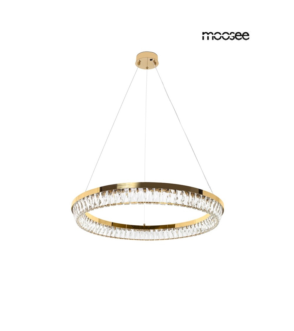 MOOSEE lampa wisząca SAVOY 80 złota