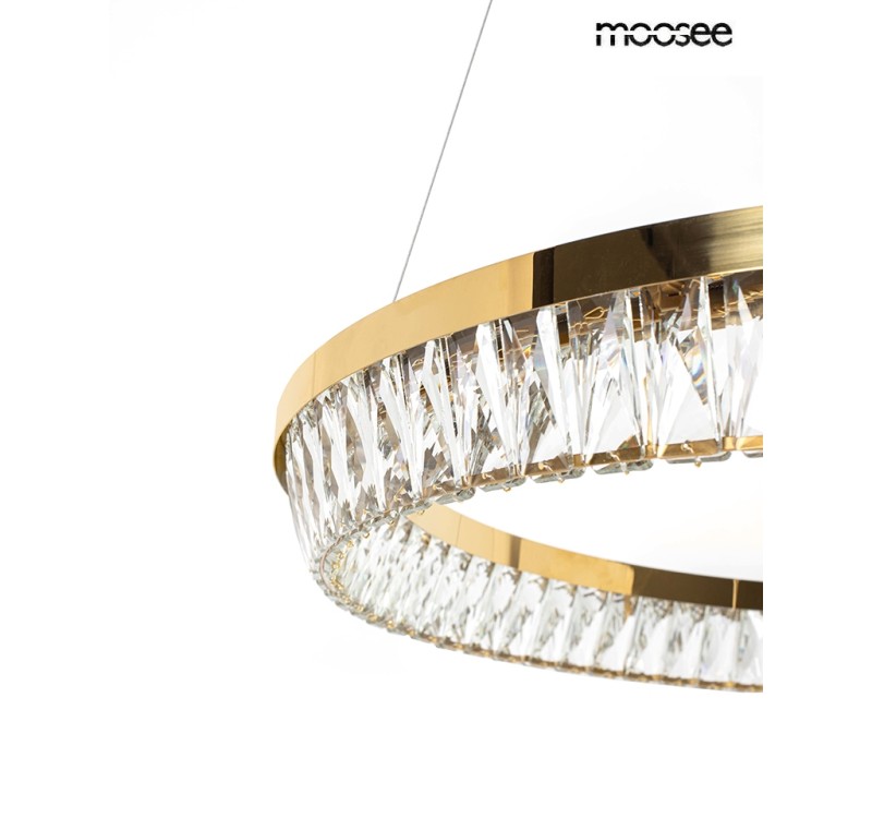 MOOSEE lampa wisząca SAVOY 80 złota
