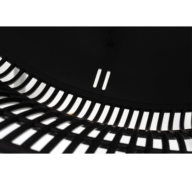 MODESTO krzesło BASKET czarne - polipropylen