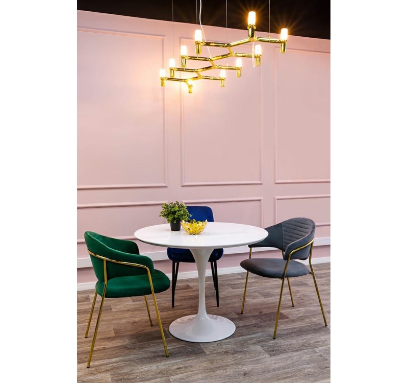 Lampa wisząca ATOMIC LONG złota