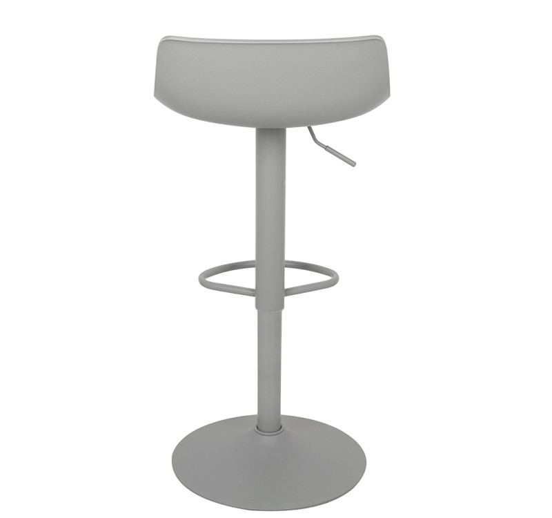 Krzesło barowe SNAP BAR TAP regulowane szare