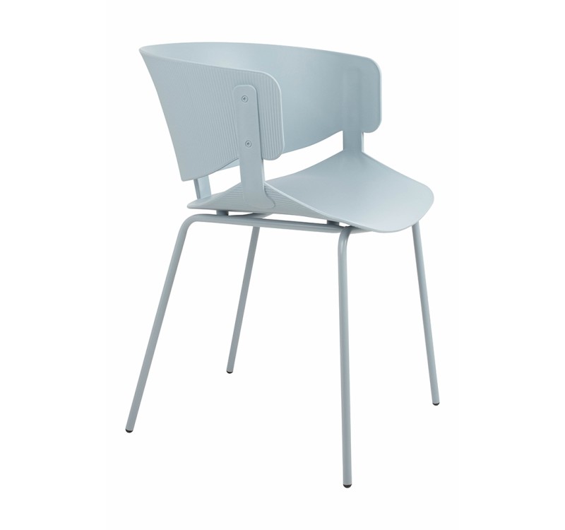 Krzesło GARRET jasnoszare