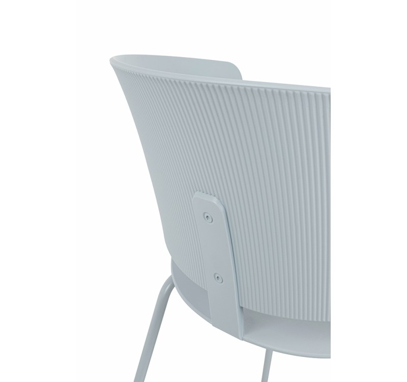 Krzesło GARRET jasnoszare