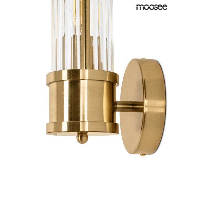 MOOSEE lampa ścienna PILAR złota