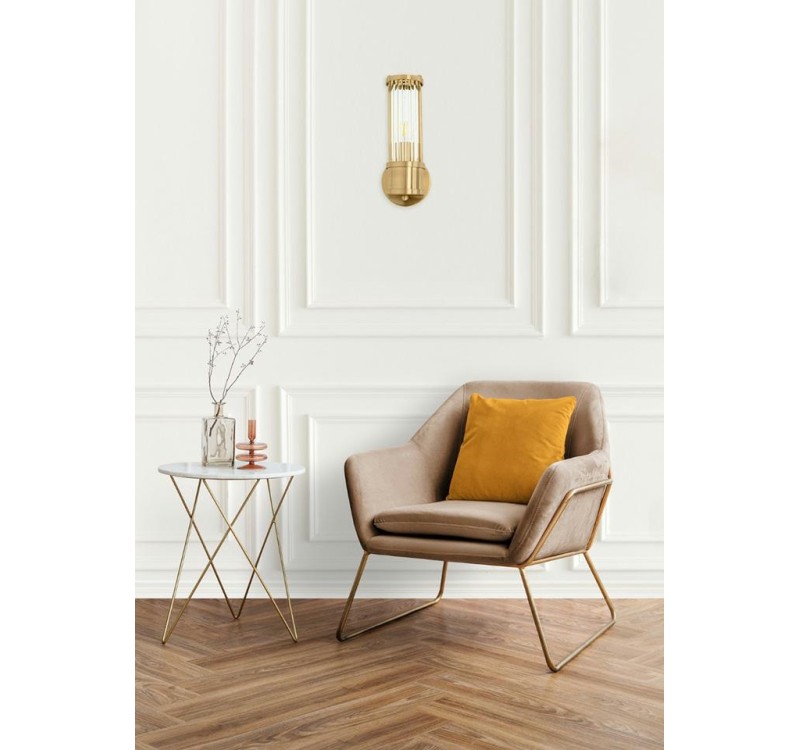 MOOSEE lampa ścienna PILAR złota