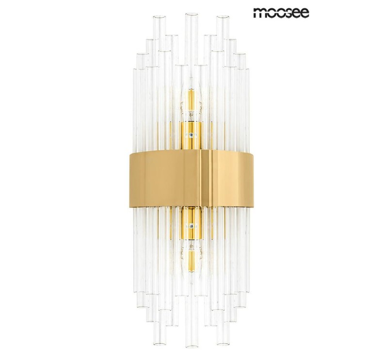 MOOSEE lampa ścienna PORTOFINO złota