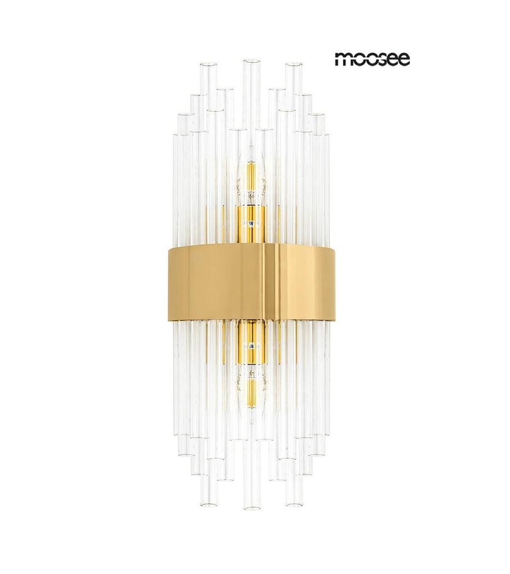MOOSEE lampa ścienna PORTOFINO złota