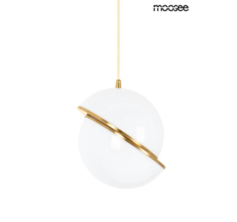 MOOSEE lampa wisząca GLOBE 20 złota