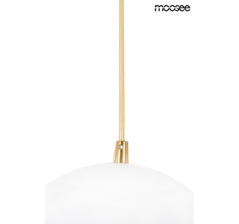MOOSEE lampa wisząca GLOBE 20 złota