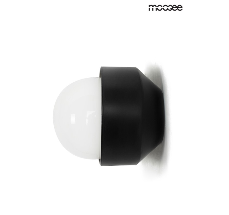 MOOSEE lampa ścienna DROPS 3 czarna