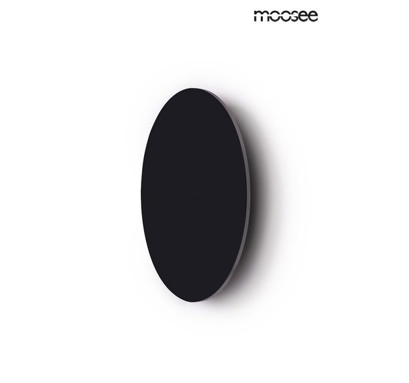 MOOSEE lampa ścienna SHADOW SUN 25 czarna