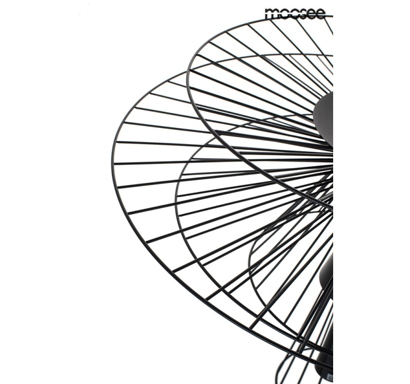 MOOSEE lampa wisząca SESTO czarna