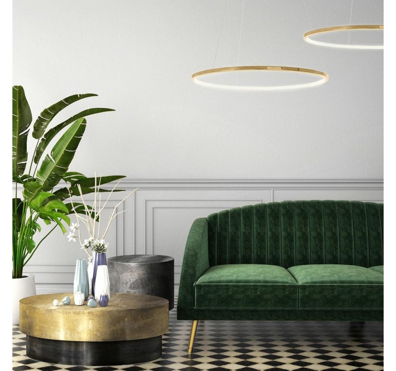 MOOSEE lampa wisząca RING SLIM 80 złota