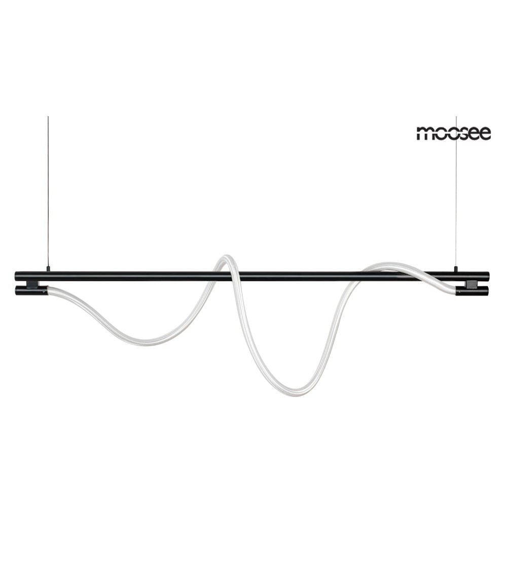 MOOSEE lampa wisząca SERPIENTE 120  czarna