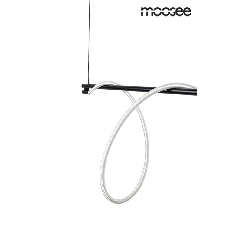 MOOSEE lampa wisząca SERPIENTE 120  czarna