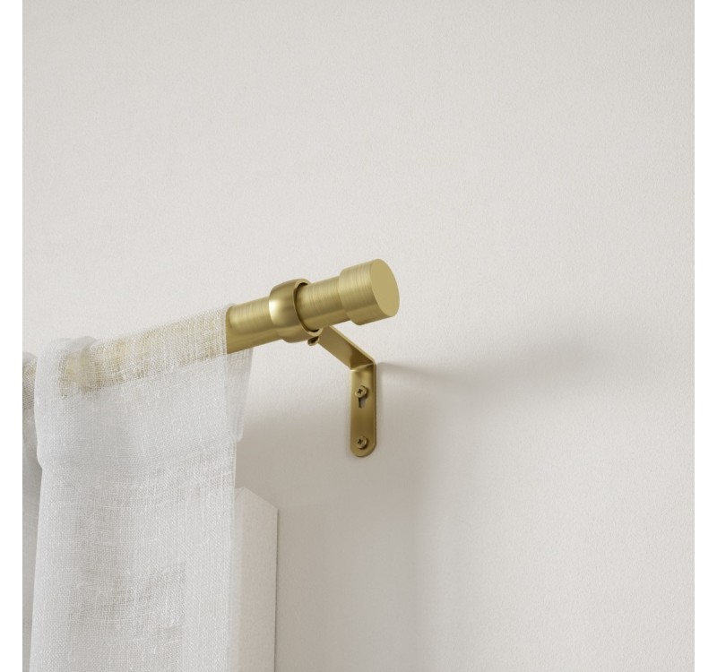 UMBRA pojedynczy karnisz CAPPA 91-168 cm złoty