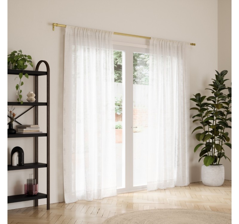 UMBRA pojedynczy karnisz CAPPA 91-168 cm złoty