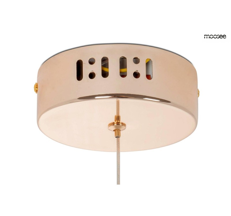 MOOSEE lampa wisząca LIBRA 90 IN  biała / złota