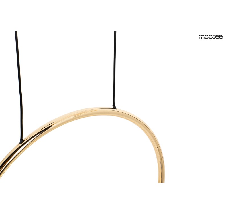 MOOSEE lampa wisząca BIRD DISC złota
