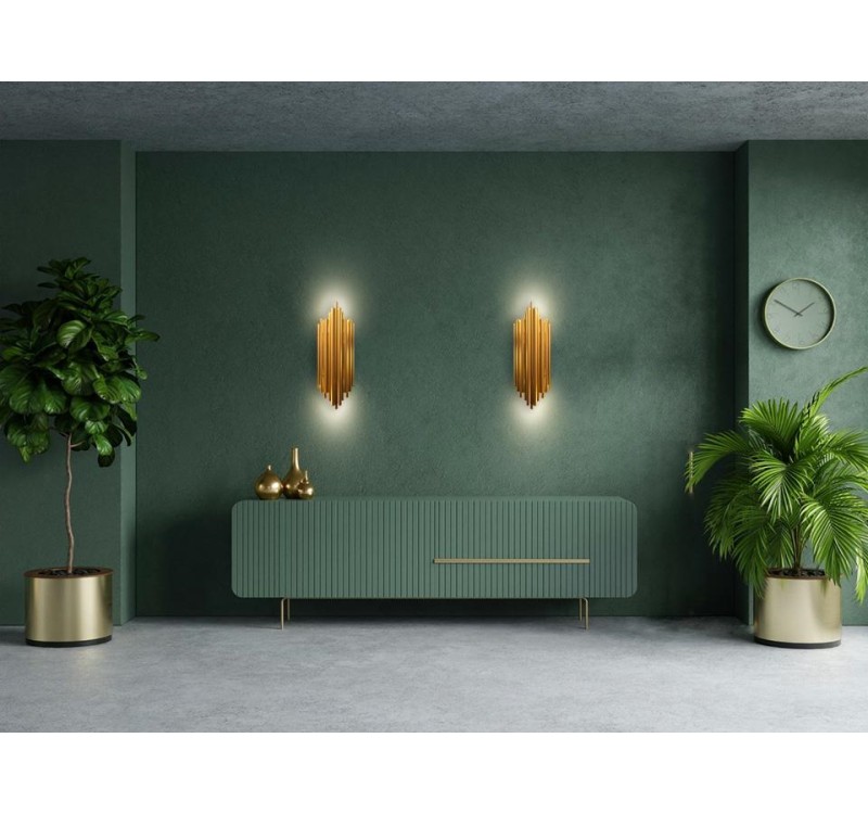 MOOSEE lampa ścienna HARMONIC złota