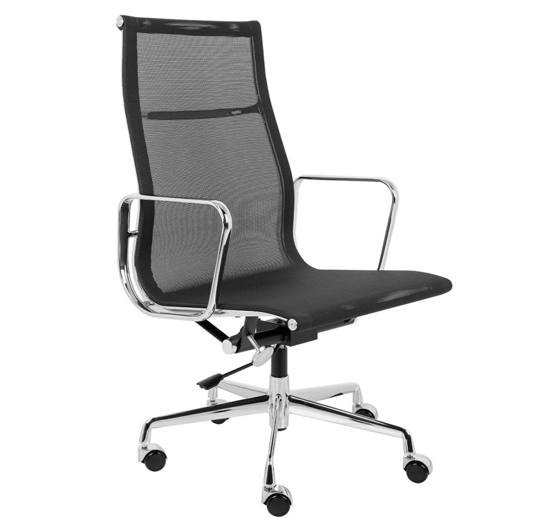 Fotel biurowy AERON PREMIUM chrom - siatka, aluminium