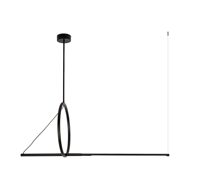 MOOSEE lampa wisząca STICK czarna