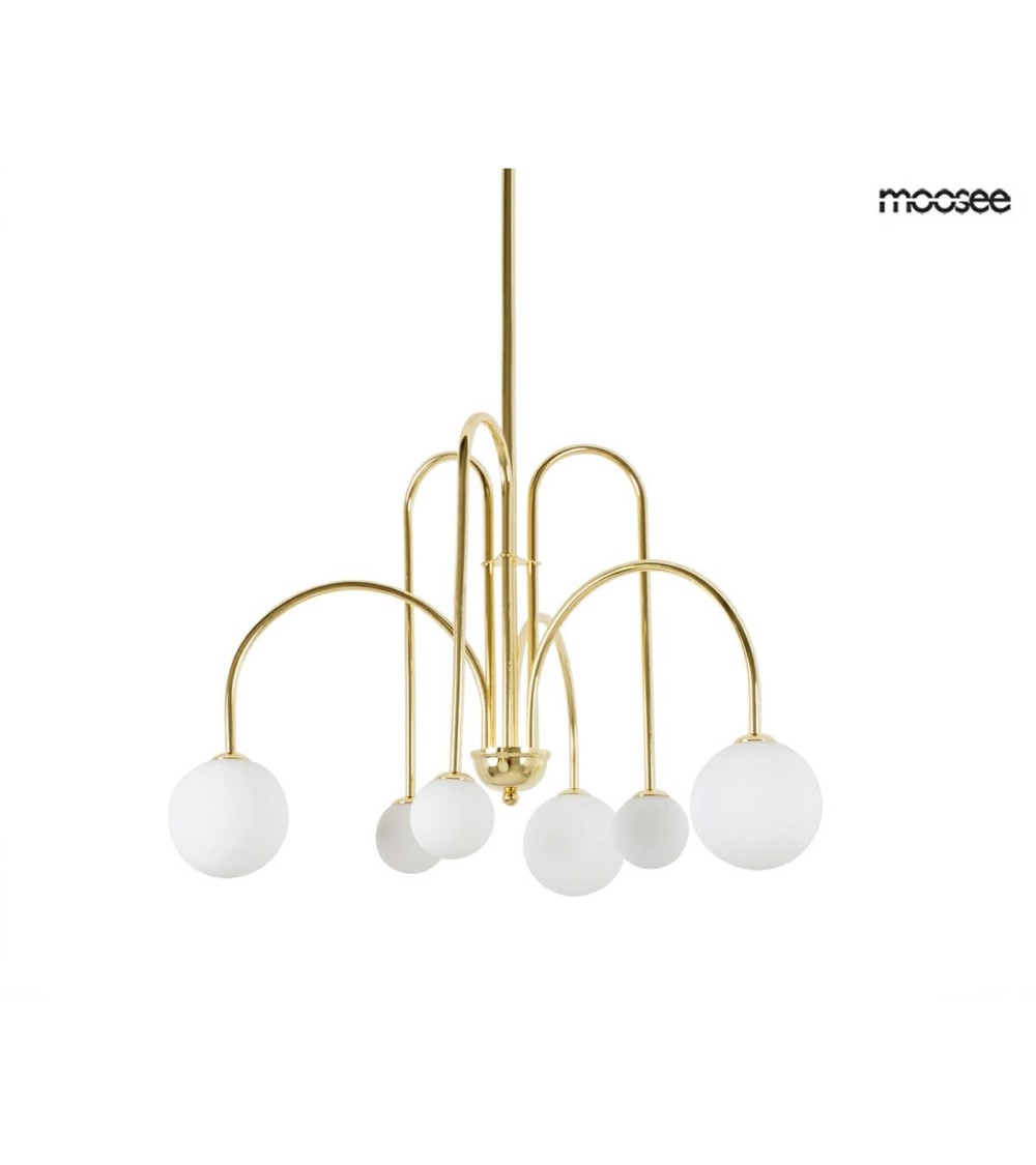 MOOSEE lampa wisząca NERI złota