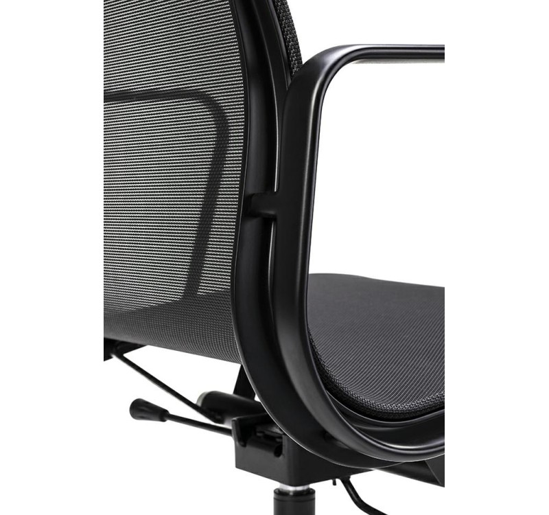 Fotel biurowy AERON PREMIUM czarny - siatka, aluminium