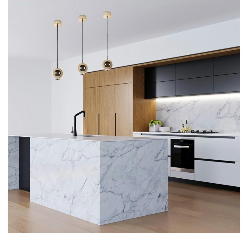 MOOSEE lampa wisząca OJO złota