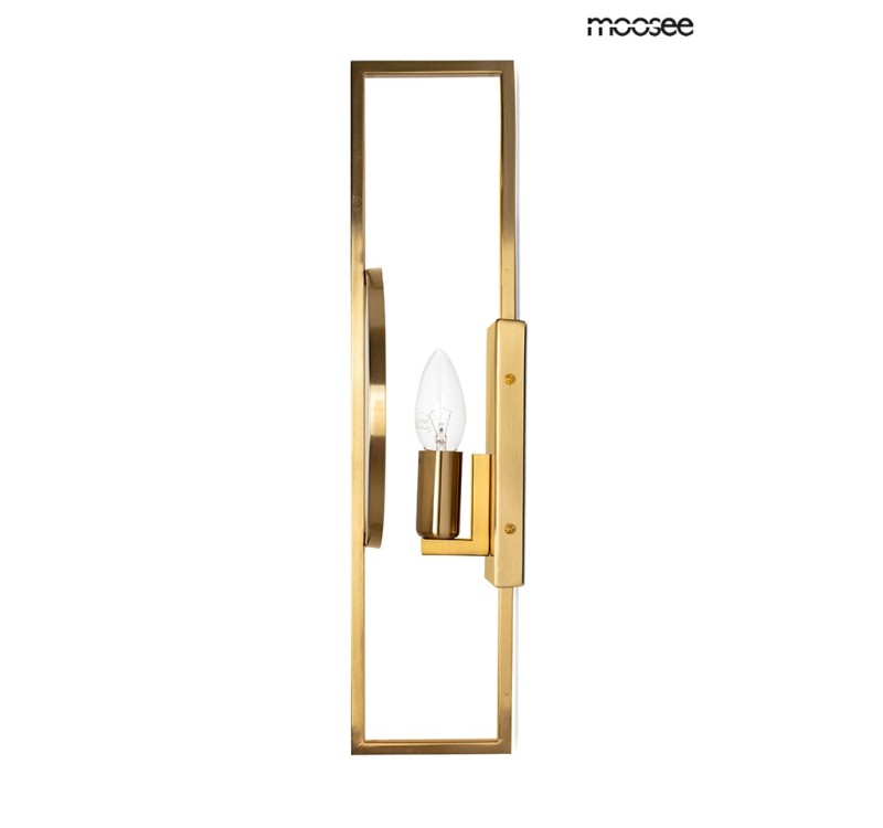 MOOSEE lampa ścienna TROYA złota