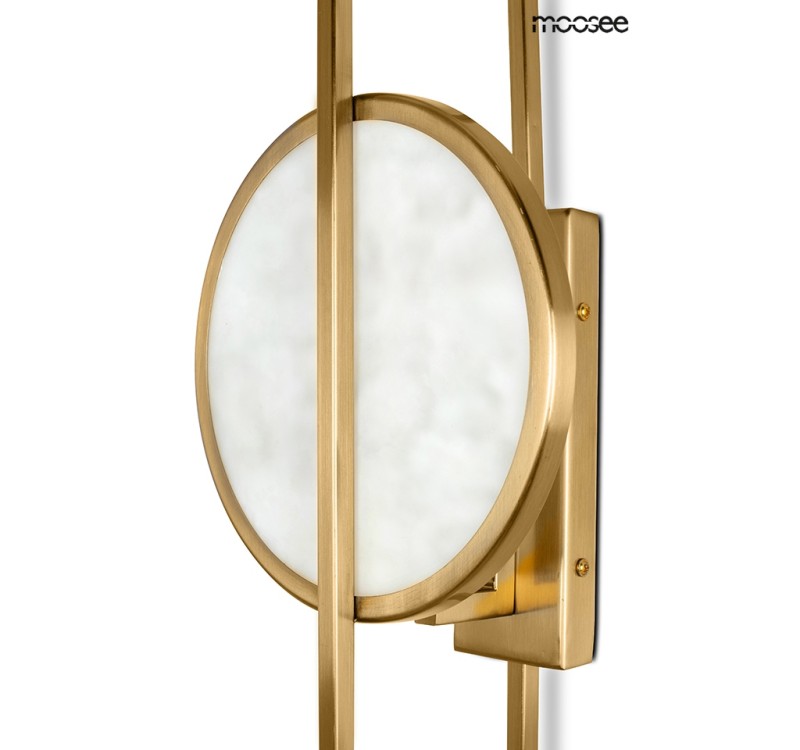 MOOSEE lampa ścienna TROYA złota