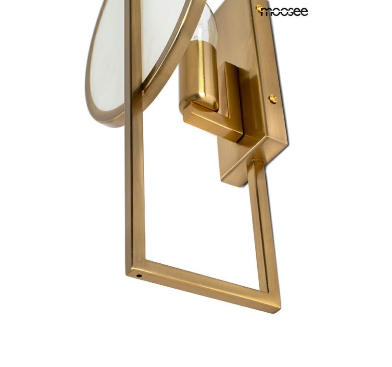 MOOSEE lampa ścienna TROYA złota