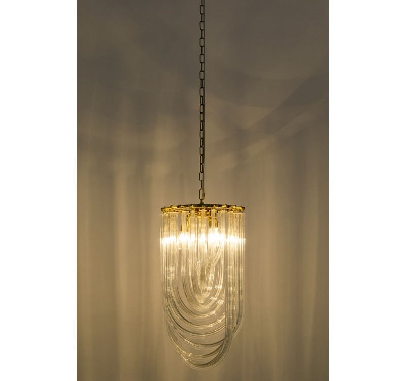 MOOSEE lampa wisząca MURANO S złota