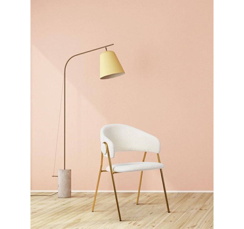 Krzesło VERSO BOUCLE białe