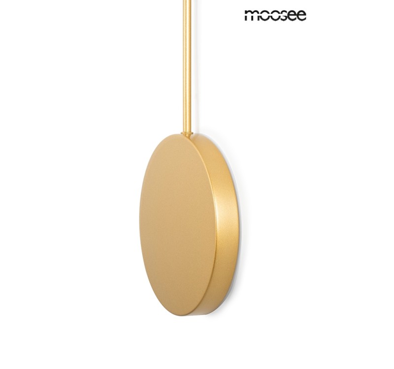MOOSEE lampa ścienna SHADOW 2 złota