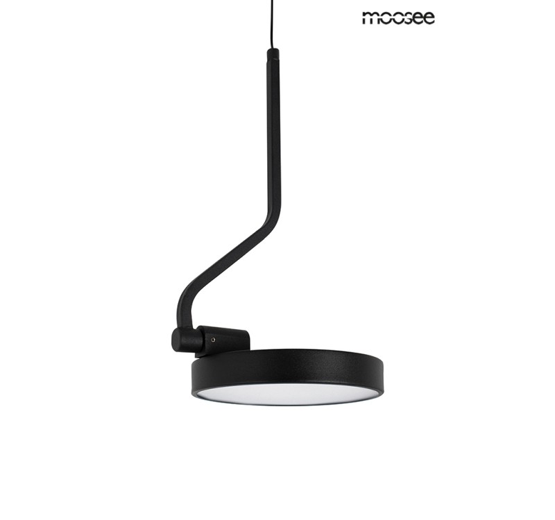 MOOSEE lampa ścienna FLAT czarna