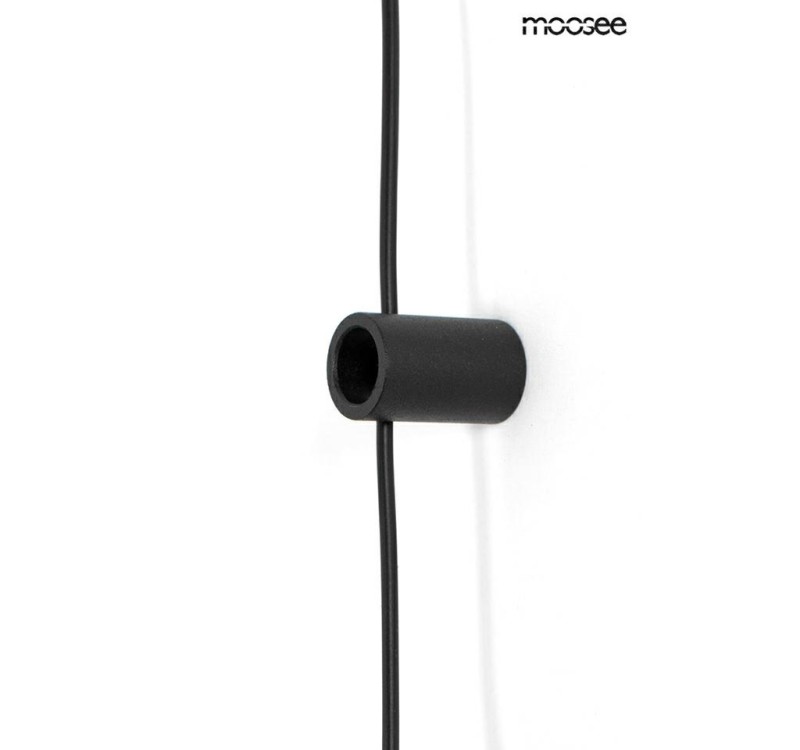 MOOSEE lampa ścienna FLAT 3 czarna
