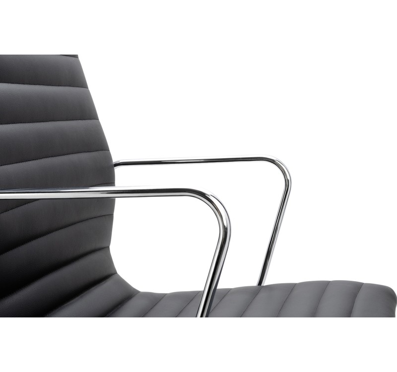 Fotel biurowy AERON PRESTIGE PLUS chrom  - skóra naturalna, aluminium