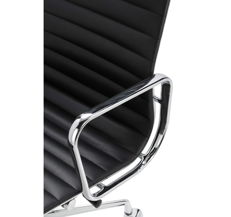 Fotel biurowy AERON PRESTIGE PLUS chrom  - skóra naturalna, aluminium