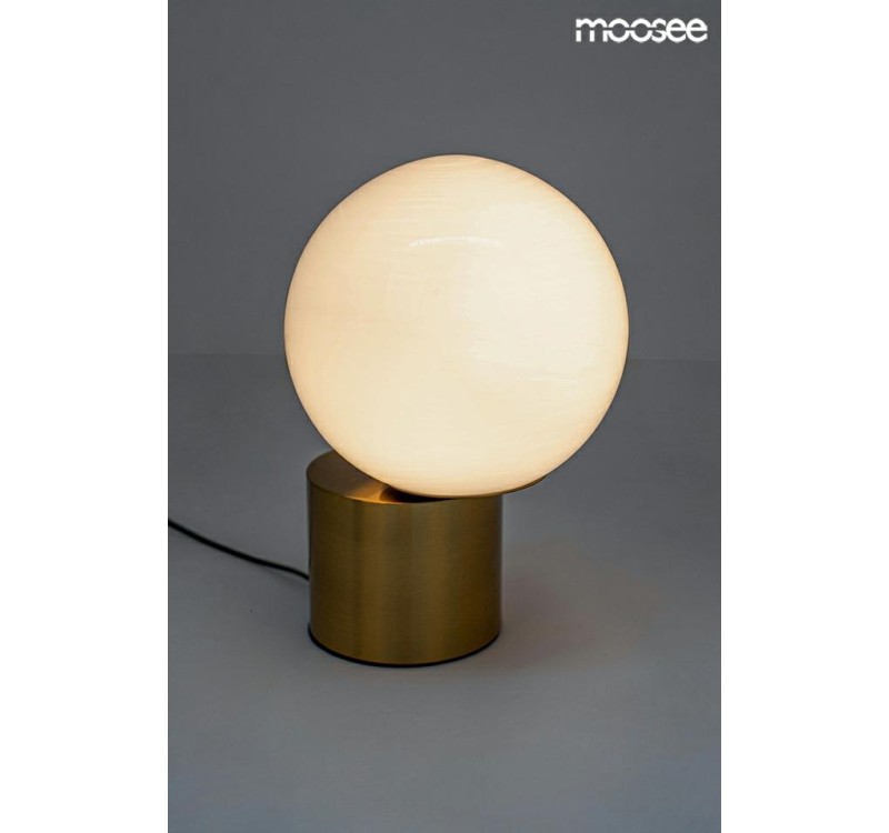 MOOSEE lampa stołowa PARLA 20 złota