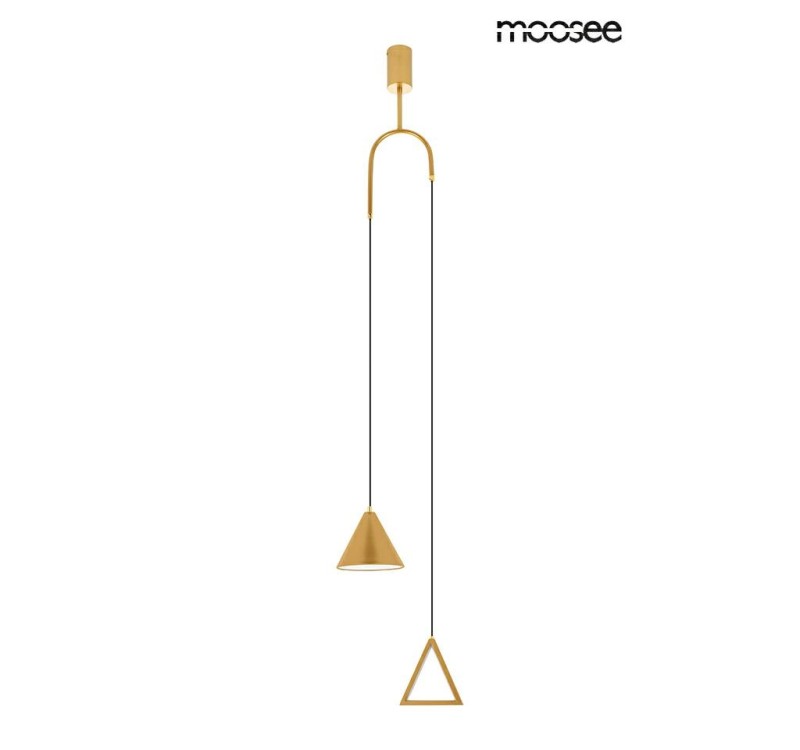 MOOSEE lampa wisząca ACUSTICA złota