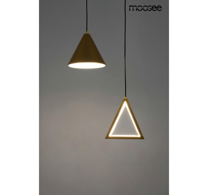 MOOSEE lampa wisząca ACUSTICA złota