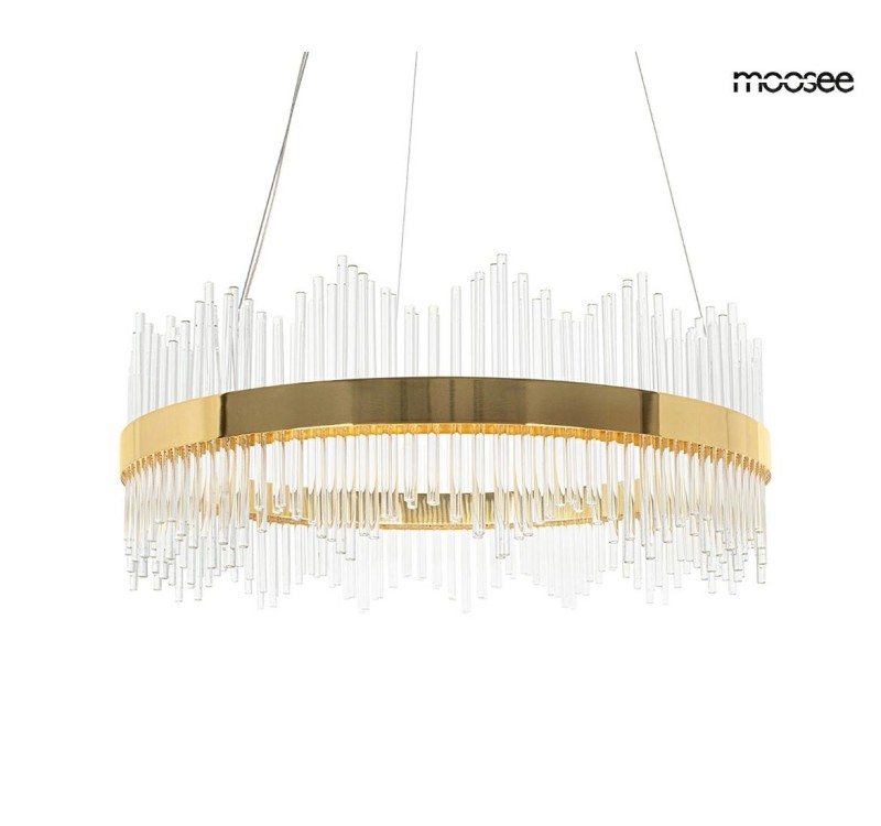 MOOSEE lampa wisząca FLORENS 80 złota