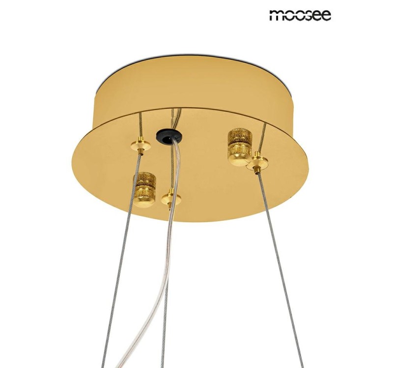 MOOSEE lampa wisząca FLORENS 80 złota