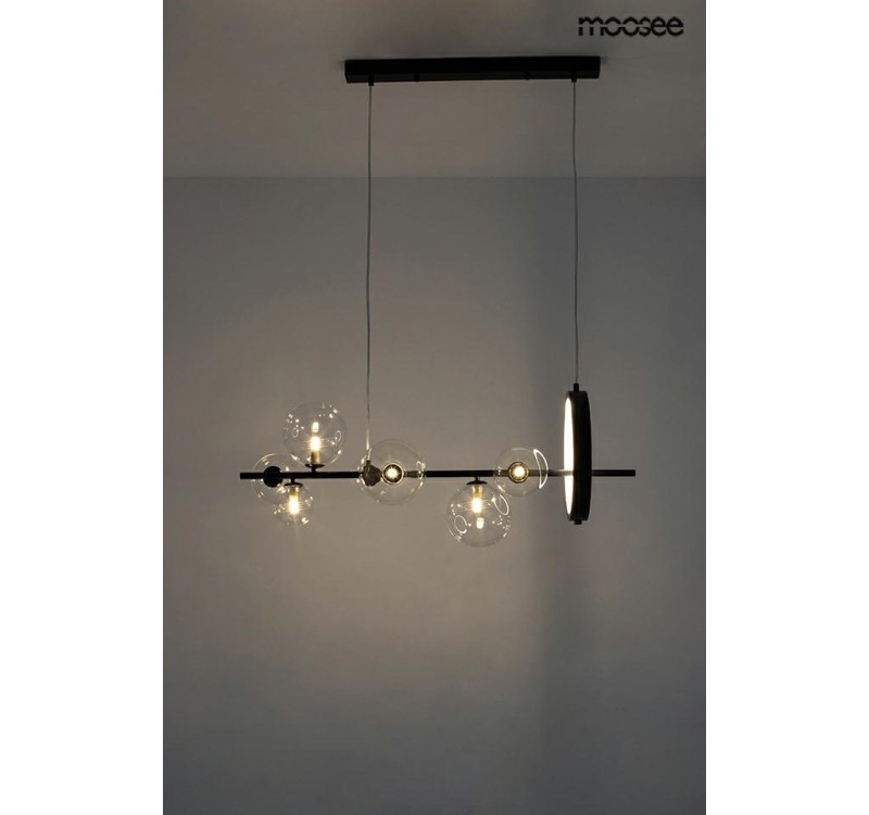 MOOSEE lampa wisząca ALURE LINE 90 czarna
