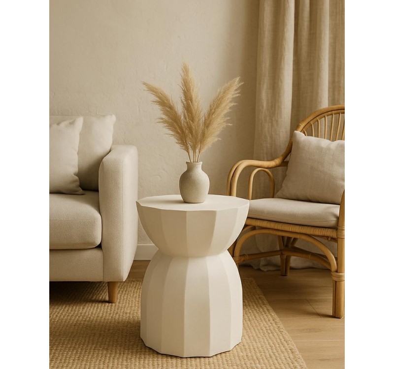 MaMaison stolik ROLLING beżowy / drewno