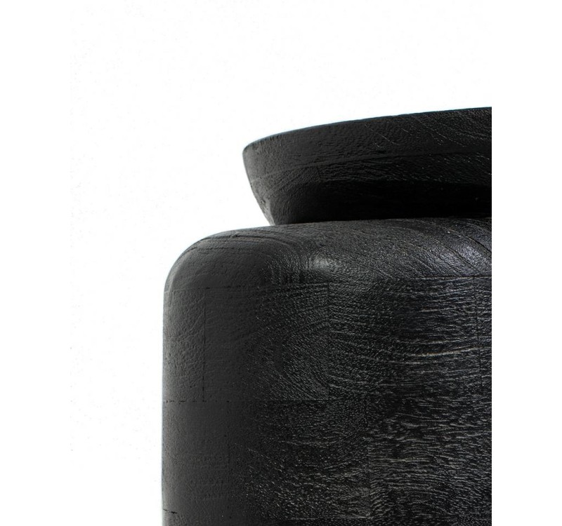 MaMaison stolik ELIAS czarny / drewno