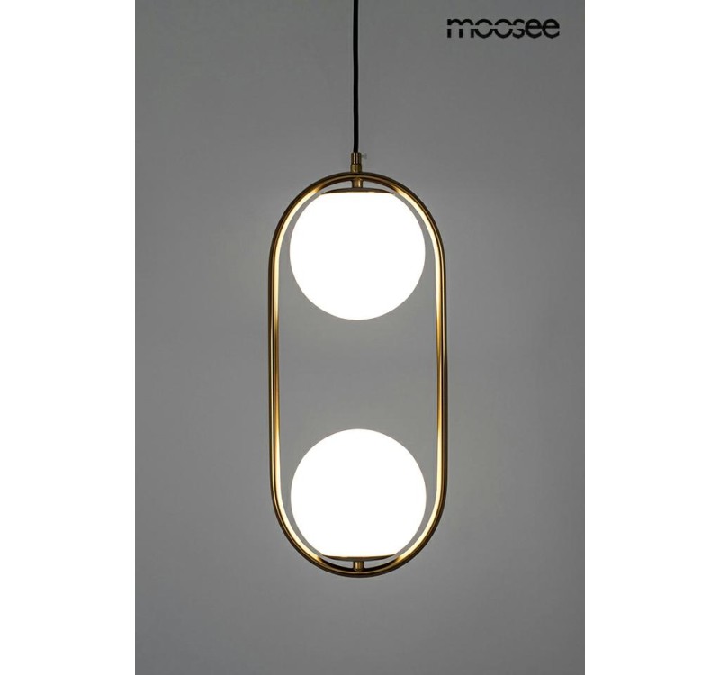 MOOSEE lampa wisząca AURELIA TWIN złota