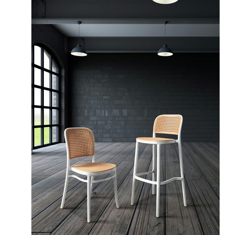 Krzesło WICKY białe